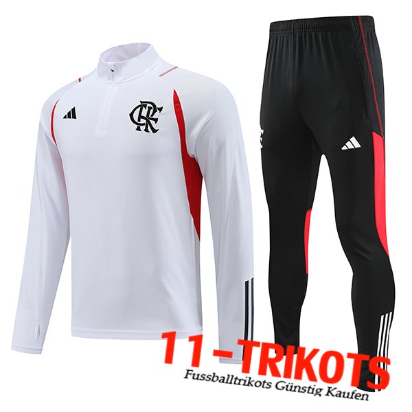 Flamengo Trainingsanzug (Jacke) Weiß 2023/2024