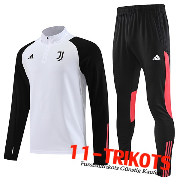 Juventus Trainingsanzug (Jacke) Weiß 2023/2024 -02