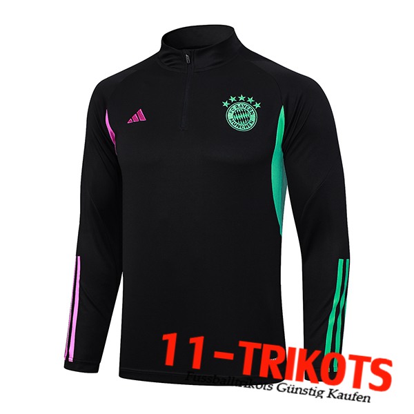 Bayern Münchena Training Sweatshirt Schwarz 2023/2024