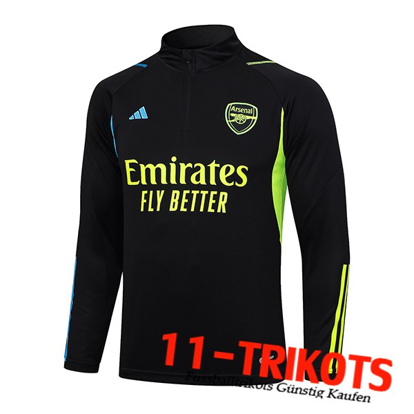 Arsenal Training Sweatshirt Schwarz 2023/2024 -02