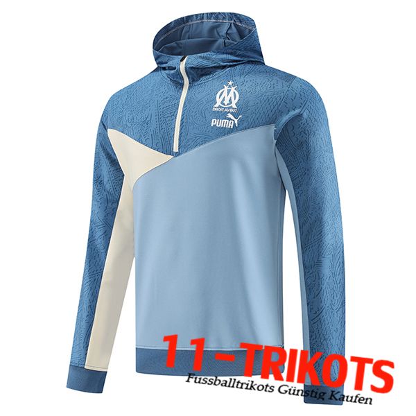 Inter Milan Training Sweatshirt Mit Kapuze Hellblau 2023/2024