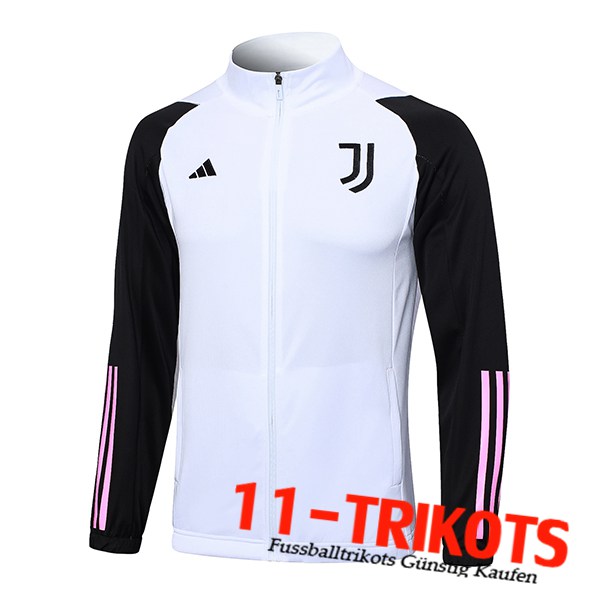Juventus Trainingsjacke Weiß 2023/2024