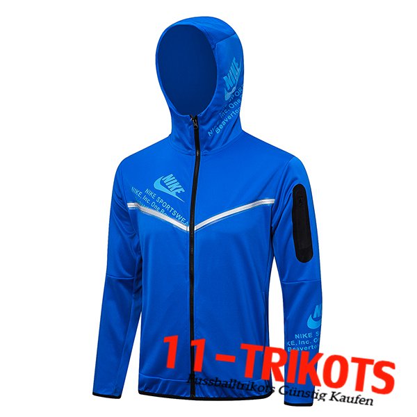 Nike Trainingsjacke Mit Kapuze Blau 2023/2024