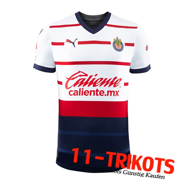 Neues CD Guadalajara Fussball Trikots Auswärtstrikot 2023/2024