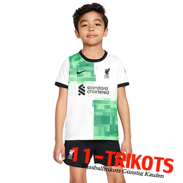 FC Liverpool Fussball Trikots Kinder Auswärtstrikot 2023/2024