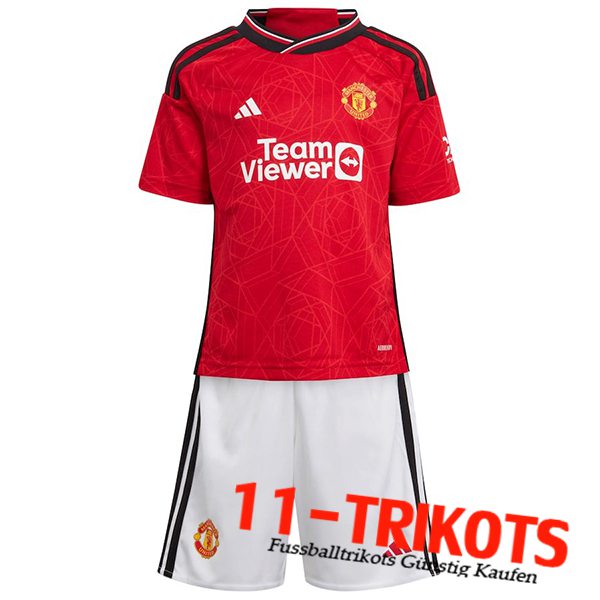 Manchester United Fussball Trikots Kinder Heimtrikot 2023/2024