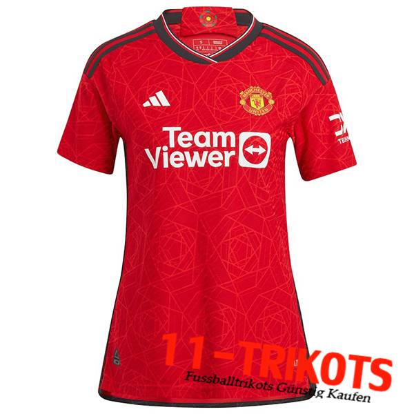 Manchester United Fussball Trikots Damen Heimtrikot 2023/2024