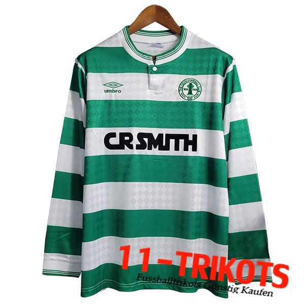 Celtic FC Retro Heimtrikot Langarms 1987/1988