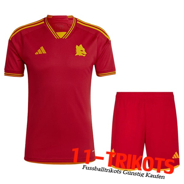 AS Rom Heimtrikot + Shorts 2023/2024