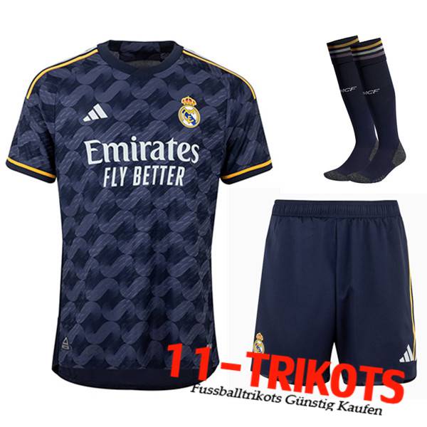 Real Madrid Auswärtstrikot (Shorts + Socken) 2023/2024