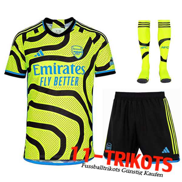 Arsenal Auswärtstrikot (Shorts + Socken) 2023/2024