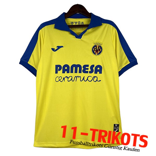 Villarreal CF Fussball Trikots100th Anniversary