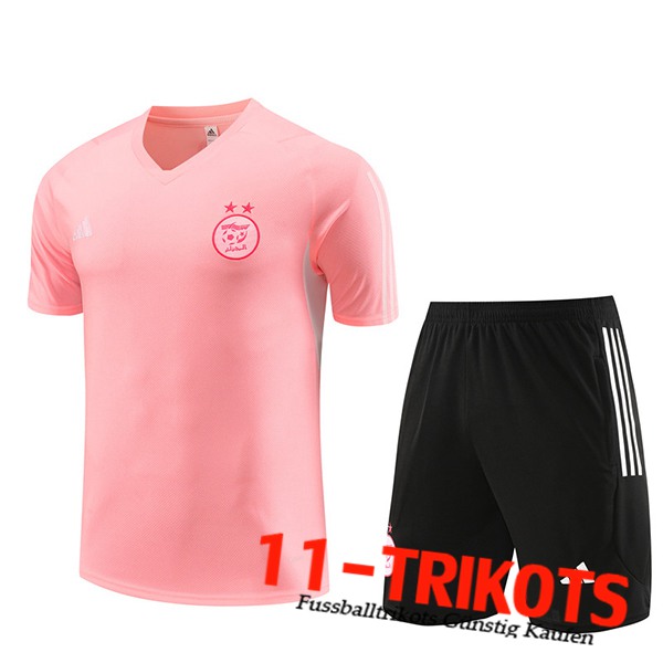 Algerien Trainingstrikot + Shorts Rosa 2023/2024