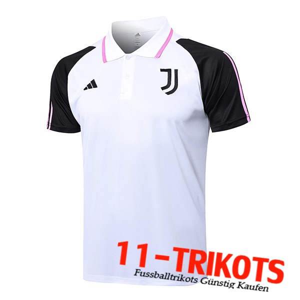 Juventus Poloshirt Weiß 2023/2024