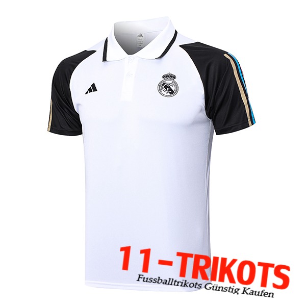 Real Madrid Poloshirt Weiß 2023/2024