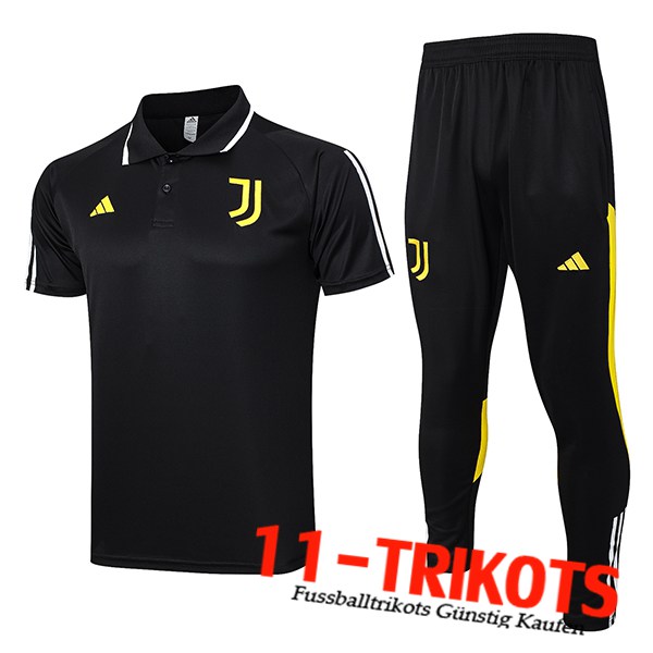 Juventus Poloshirt Schwarz 2023/2024