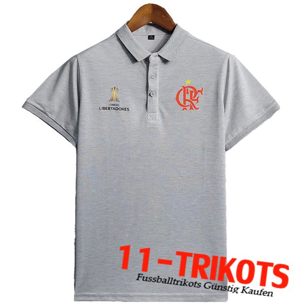 Flamengo Poloshirt Grau 2023/2024