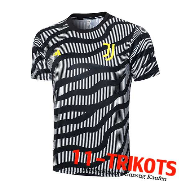 Juventus Trainingstrikot Schwarz/Grau 2023/2024 -02