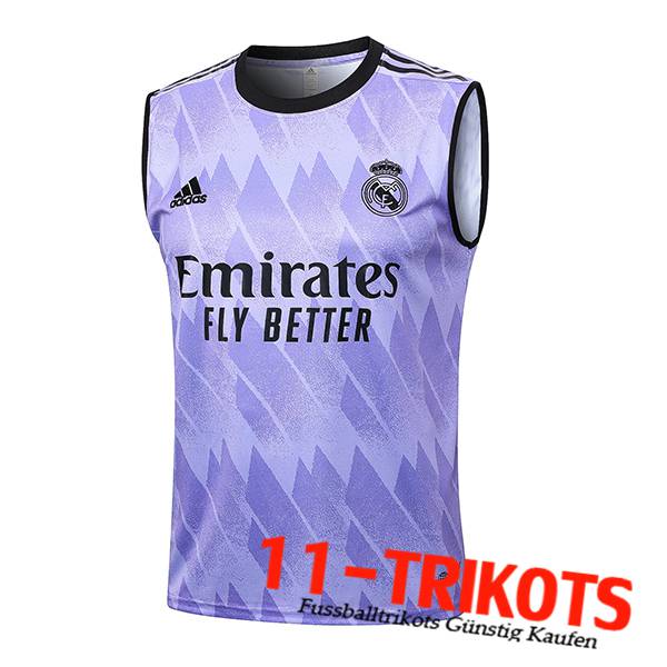 Real Madrid Trainings-Tanktop lila 2023/2024 -03