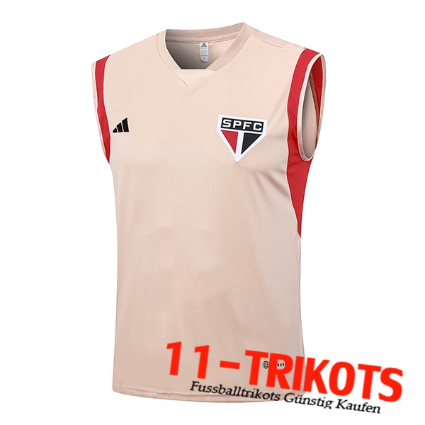 Sao Paulo FC Trainings-Tanktop Gelb 2023/2024