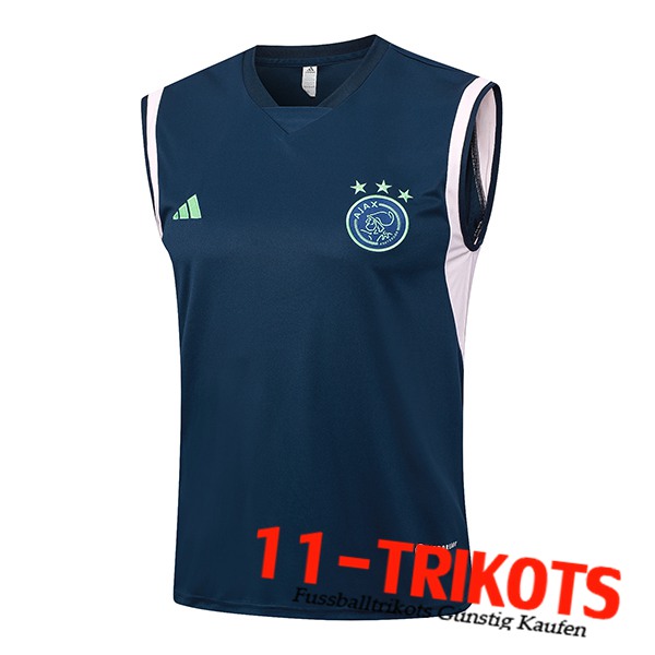 Ajax Trainings-Tanktop Navy blau 2023/2024