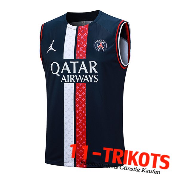 PSG Trainings-Tanktop Navy blau 2023/2024 -05