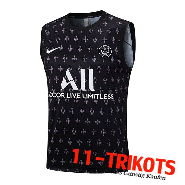 PSG Trainings-Tanktop Schwarz 2023/2024 -02