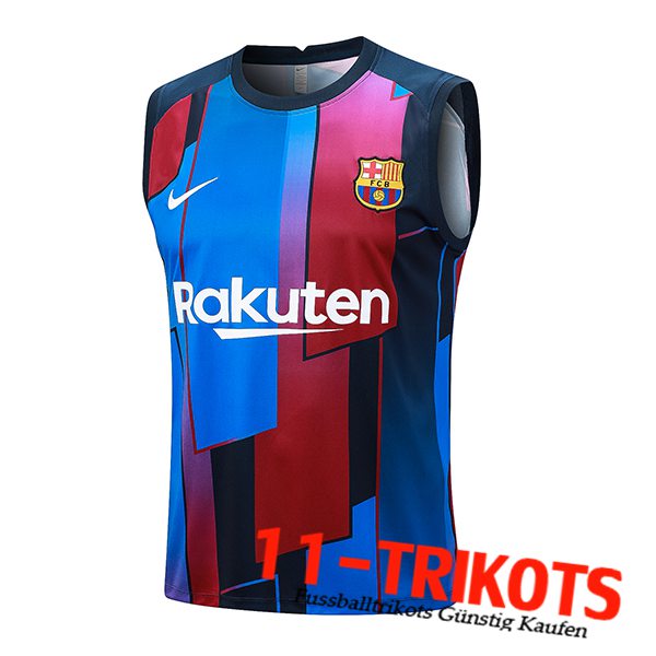 FC Barcellona Trainings-Tanktop Blau 2023/2024 -03