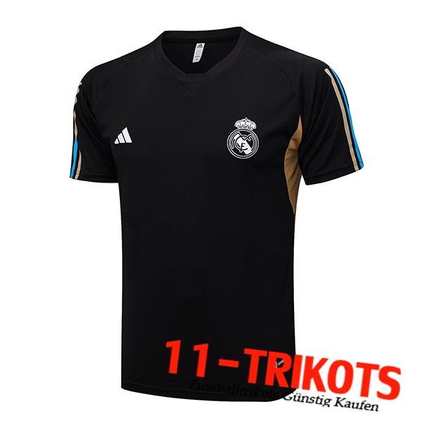 Real Madrid Trainingstrikot Schwarz 2023/2024 -02