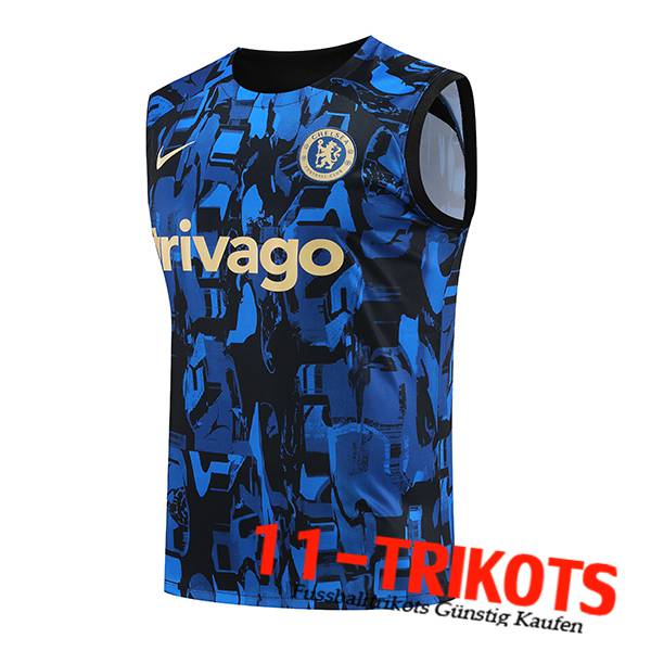 FC Chelsea Trainings-Tanktop Blau 2023/2024