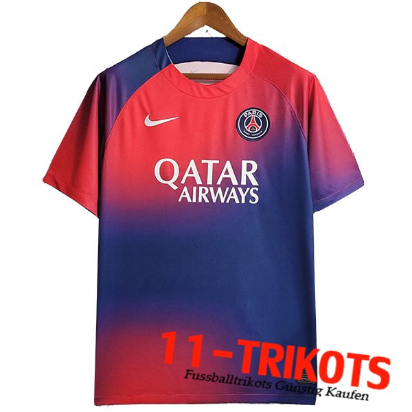 PSG Trainingstrikot Rot/Blau 2023/2024 -02