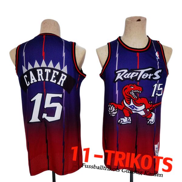 Toronto Raptors Trikots (CARTER #15) 2023/24 lila/Rot