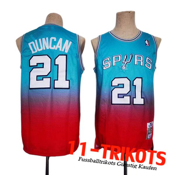 San Antonio Spurs Trikots (IVERSON #21) 2023/24 Rot/Blau