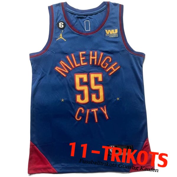 Denver Nuggets Trikots (IVERSON #21) 2023/24 Navy blau