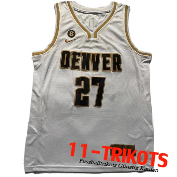 Denver Nuggets Trikots (IVERSON #21) 2023/24 Weiß