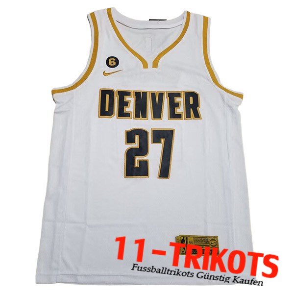 Denver Nuggets Trikots (MURRAY #27) 2023/24 Weiß -04