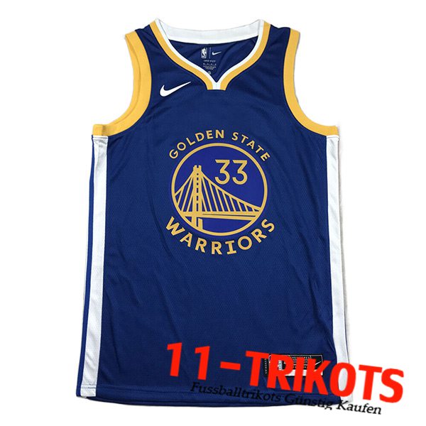 Golden State Warriors Trikots (WISEMAN #33) 2023/24 Blau