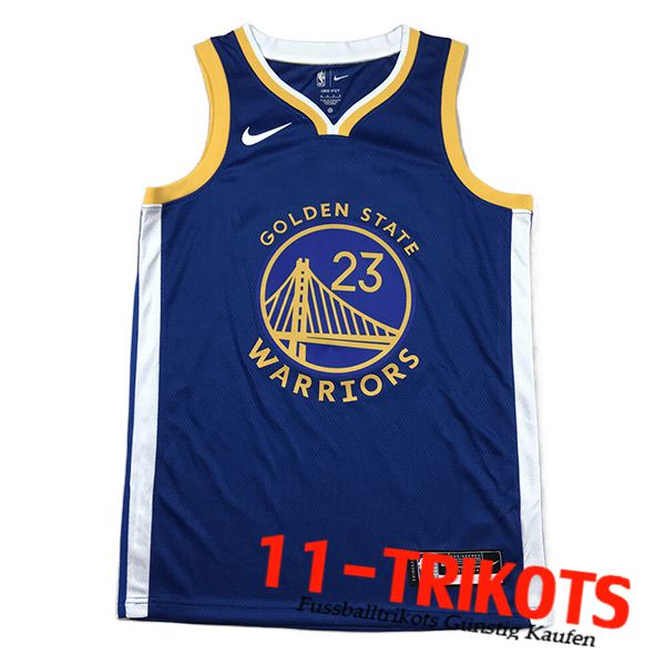 Golden State Warriors Trikots (GREEN #23) 2023/24 Blau
