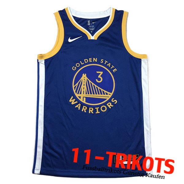 Golden State Warriors Trikots (POOLE #3) 2023/24 Blau