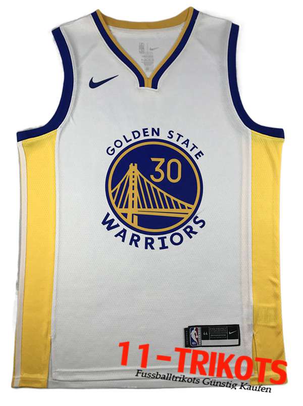 Golden State Warriors Trikots (CURRY #30) 2023/24 Weiß -02