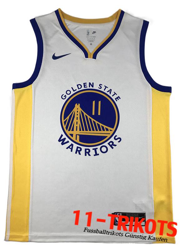 Golden State Warriors Trikots (THOMPSON #11) 2023/24 Weiß