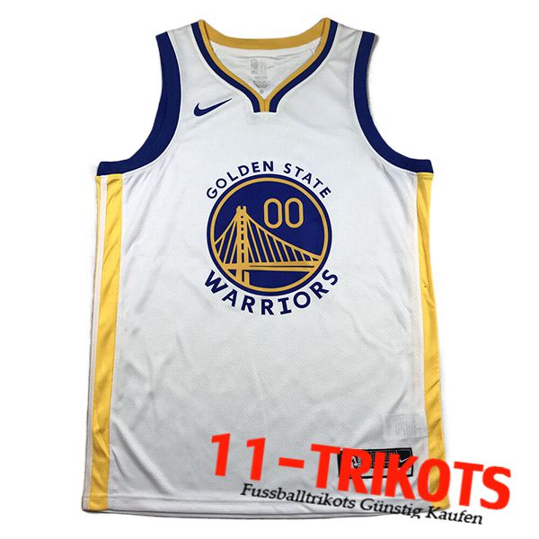 Golden State Warriors Trikots (KUMINGA #00) 2023/24 Weiß