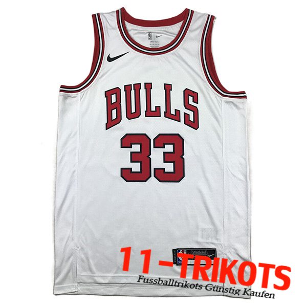 Chicago Bulls Trikots (PIPPEN #33) 2023/24 Weiß -04