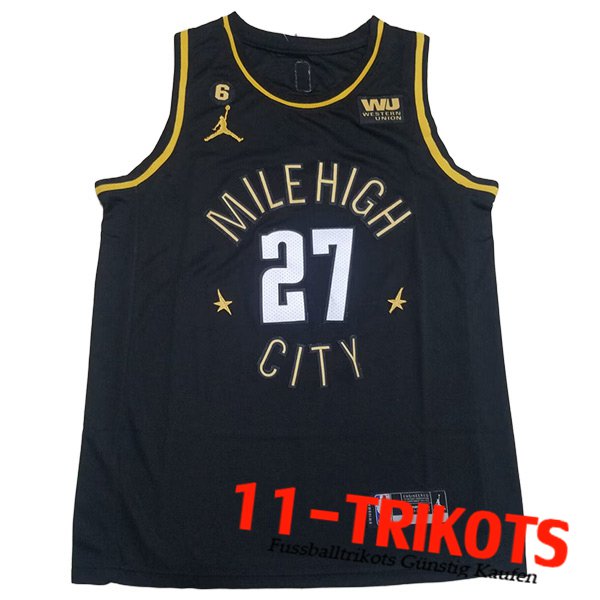 Denver Nuggets Trikots (MURRAY #27) 2023/24 Schwarz -05