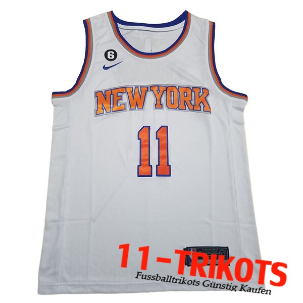 New York Knicks Trikots (BraunSON #11) 2023/24 Weiß -02