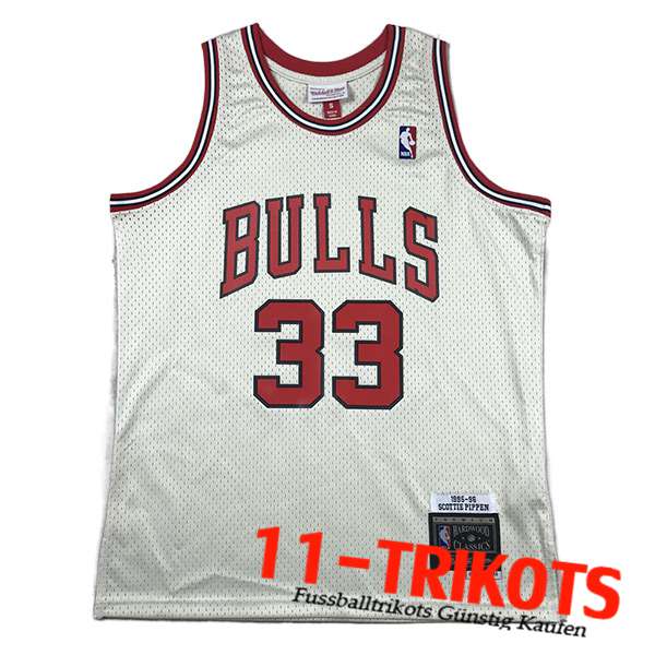Chicago Bulls Trikots (PIPPEN #33) 2023/24 Weiß -03