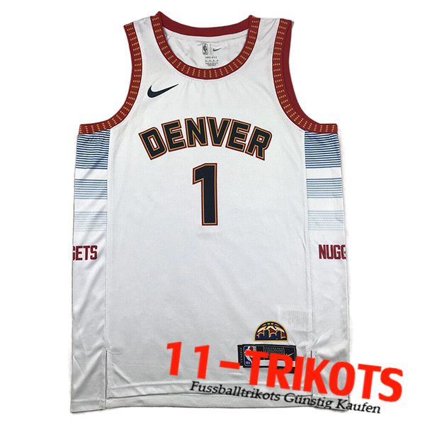 Denver Nuggets Trikots (PORTER JR. #1) 2023/24 Weiß