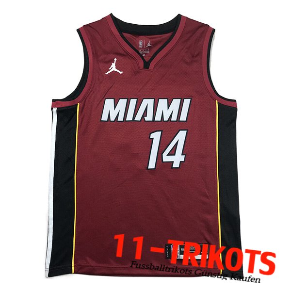 Miami Heat Trikots (HERRO #14) 2023/24 Rot -03