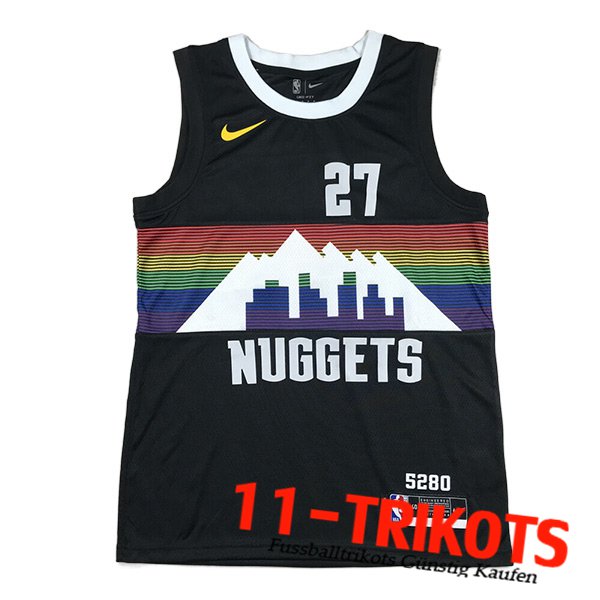 Denver Nuggets Trikots (MURRAY #27) 2023/24 Schwarz -04