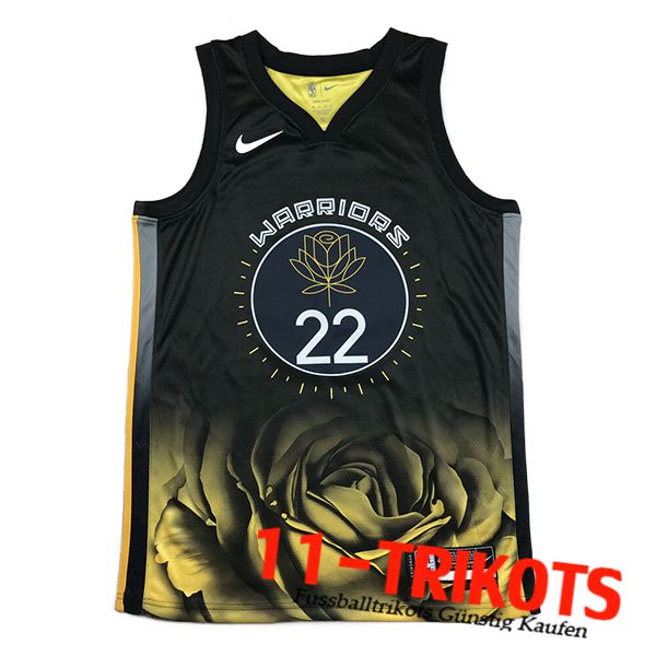 Golden State Warriors Trikots (WIGGINS #22) 2023/24 Schwarz